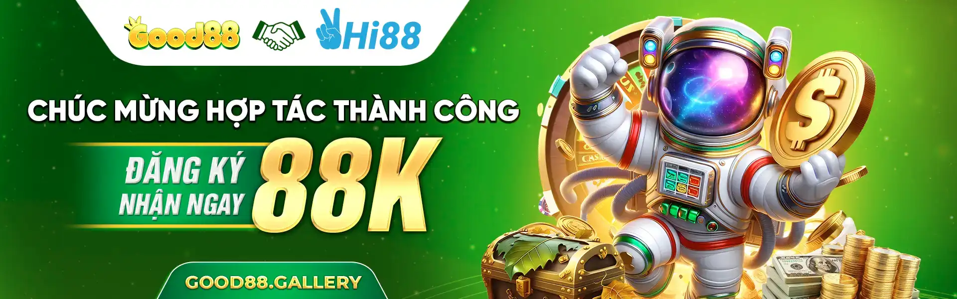 Good88 chúc mừng hợp tác thành công với Hi88